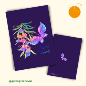 PAPERBACK: Write Magical Words notebook