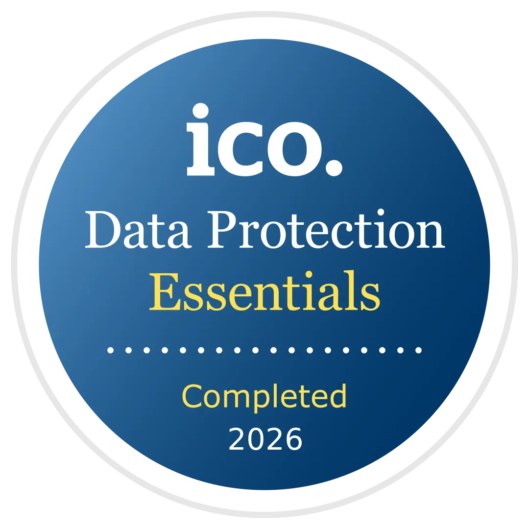 ICO Data Protection Essentials completed logo